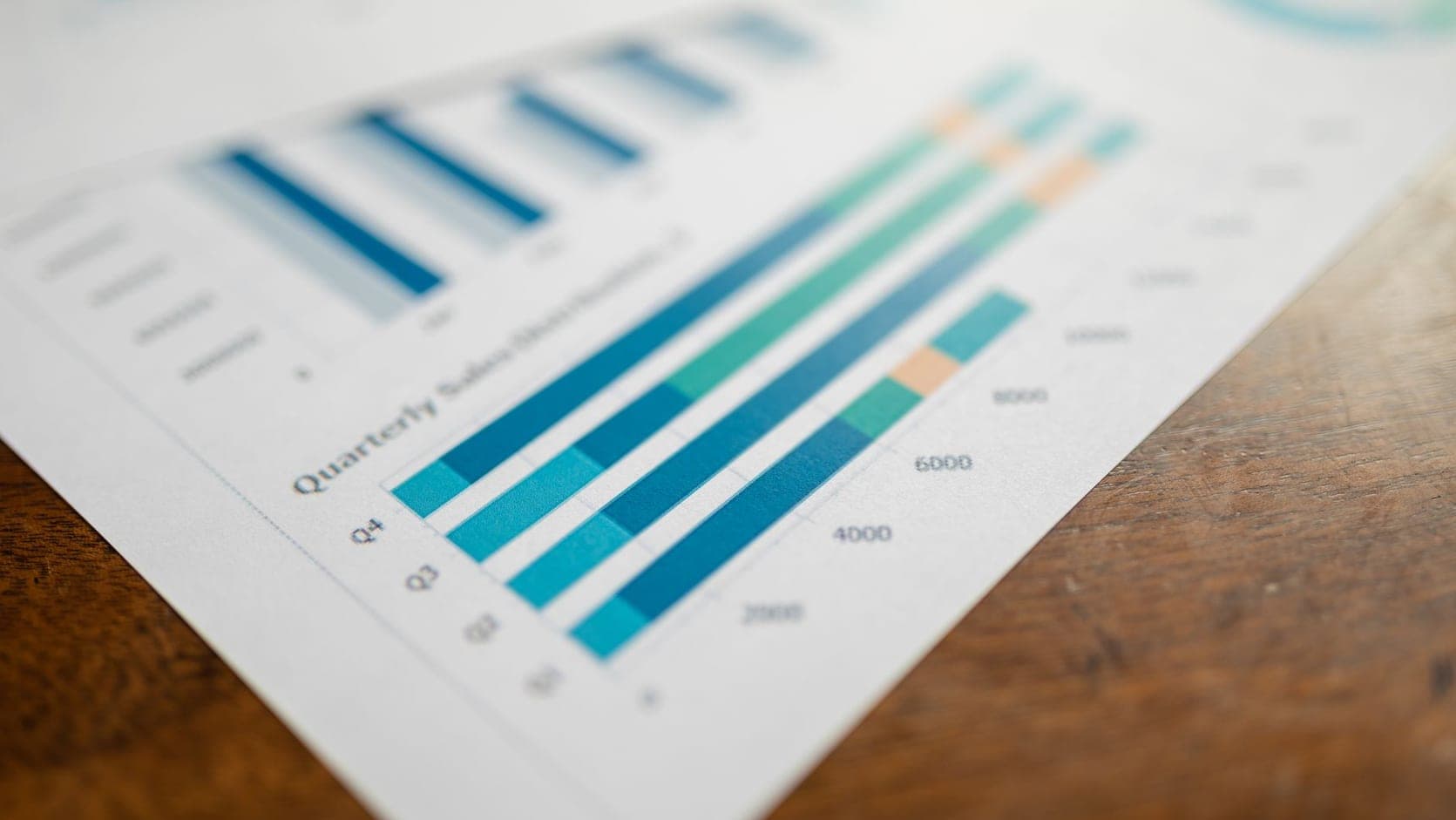 bar chart comparing base salary and commissions for sales reps